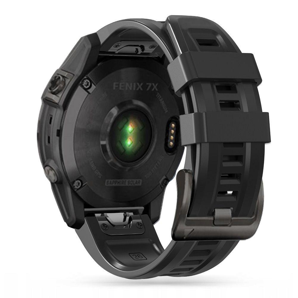 Pasek Na Garmin Fenix 5 / 6 / 6 Pro / 7 IconBand - Czarny