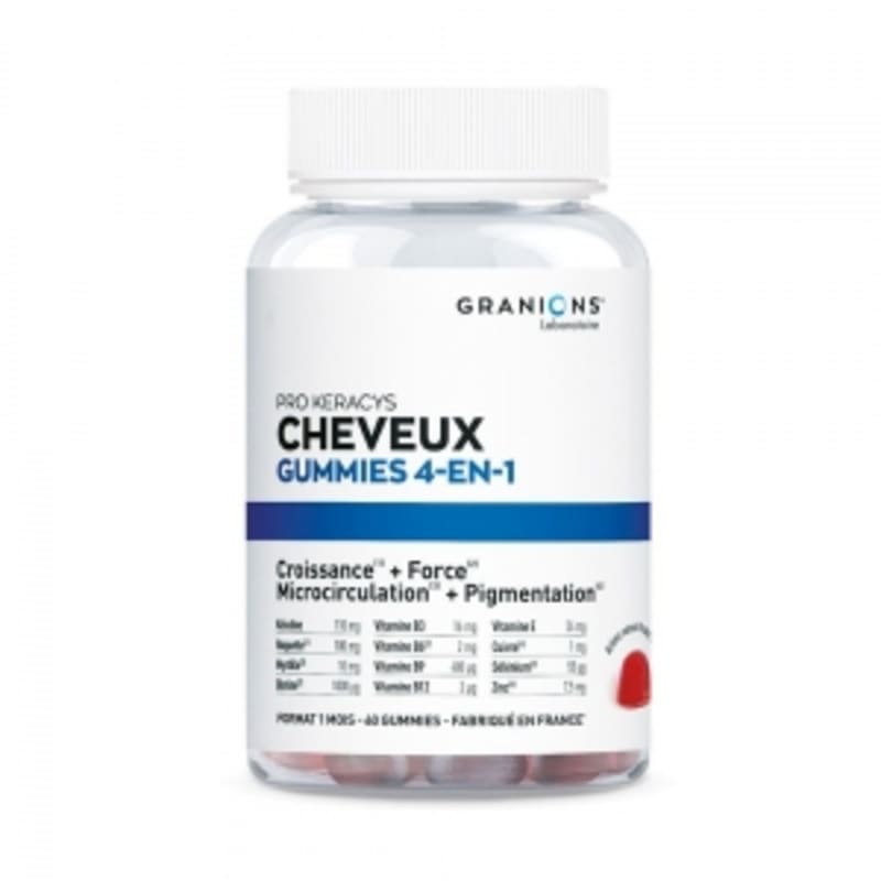 

Granions Pro Keracys Волосы 4в1 Уход за волосами 60 таблеток