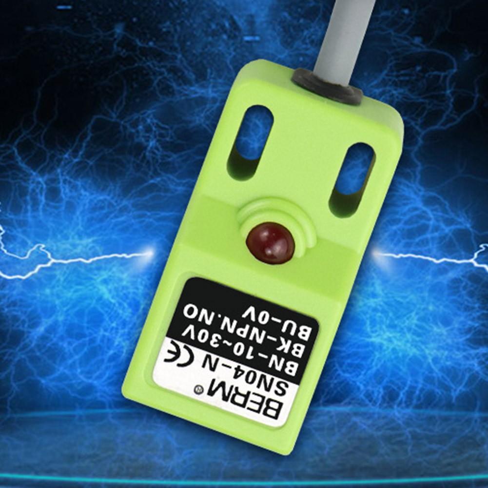 SN04-N Inductive Proximity Sensor Metal Detection Switch NPN NO 3 Wire DC 6-36V