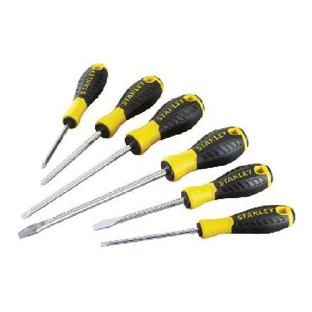 Set di 6 cacciaviti Stanley Essential