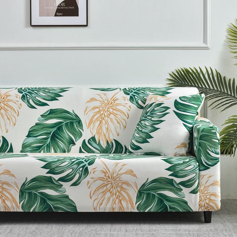 Stretch Couch Cover Non-Slip Sofa Covers For Living Room Sectional Sofa Slipcovers Furniture Protector For Kids Pets Washable