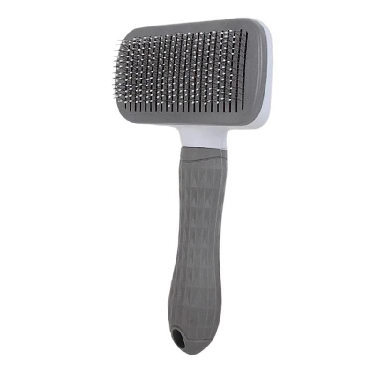 High Density Pet Grooming Brush Effectively Reduces Shedding Stress Freely Cleaning Hair Remover Comb For Home Travel
