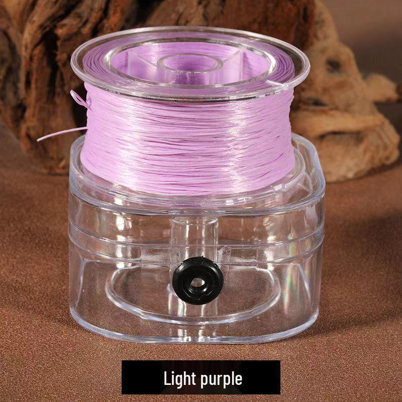Upgraded High-Elastic Flat Cord: 50 Meters of High-Density, High-Resilience Craft and Beading Line for Bracelets - Classic Style