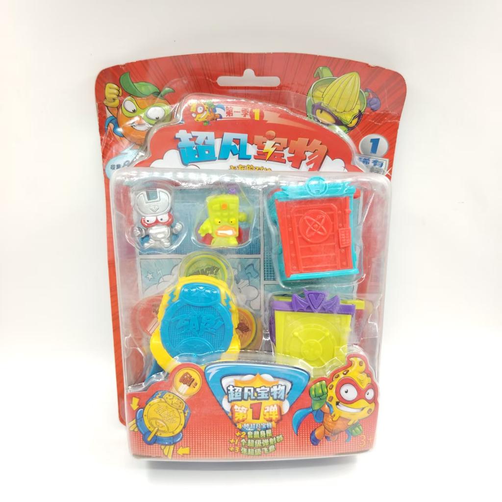1pcs Superzings Series 1 Original Box Include 2pcs Super Zings Figure and 1pcs Car and 2pcs Trap Collection Toy Boys Best Gift