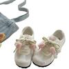 Autumn new tulip season with accessories lace board shoes mesh breathable fashion versatile woman