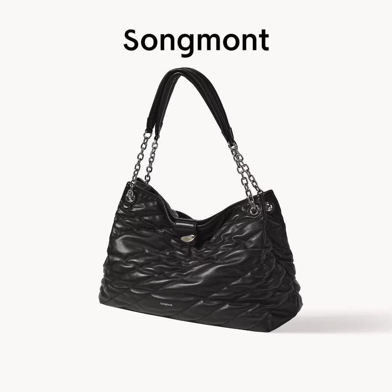

Songmont Tan Shi Leather Tote Bag