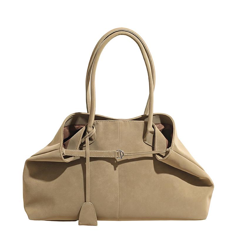 

2025 Сумка-тоут под мышкой большого объема класса люкс: Женская модная и универсальная наплечная сумка Single зелёный