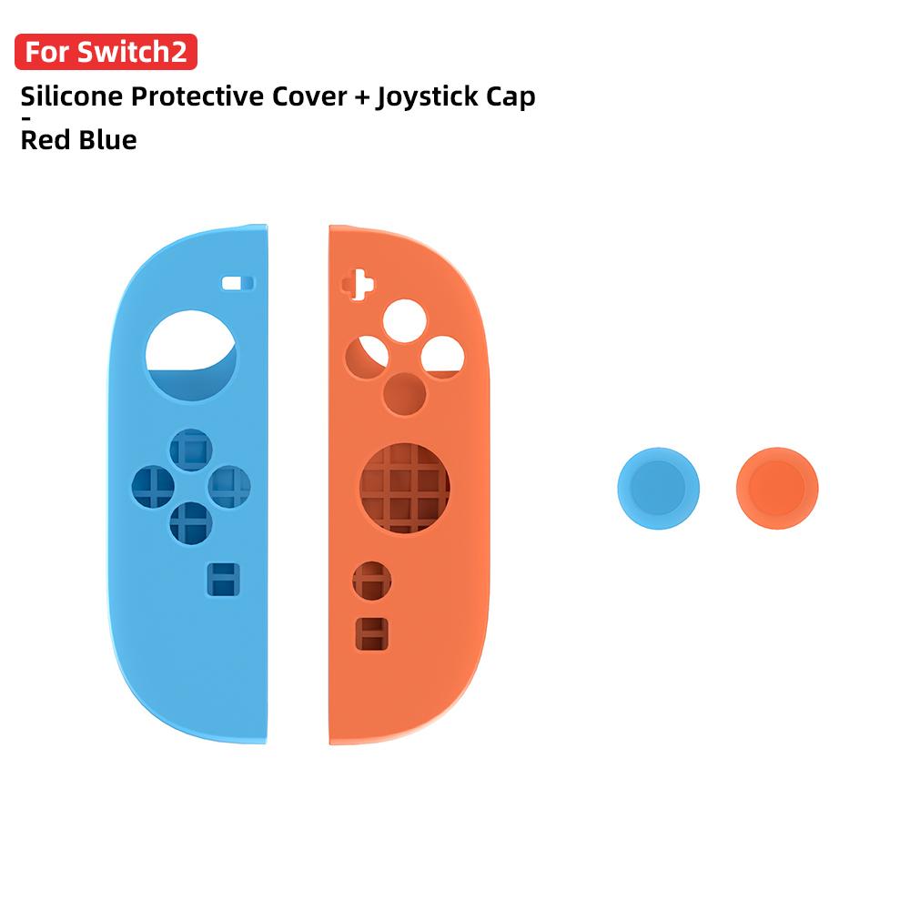 Switch 2 game controller silicone protective case, Switch 2 controller joystick cap, silicone material, comfortable touch