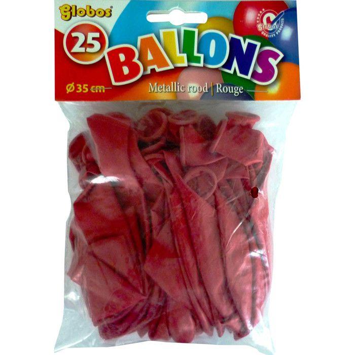 Balloons - 100% Latex - 30 Cm - Red - Professional Quality - Helium Inflatable