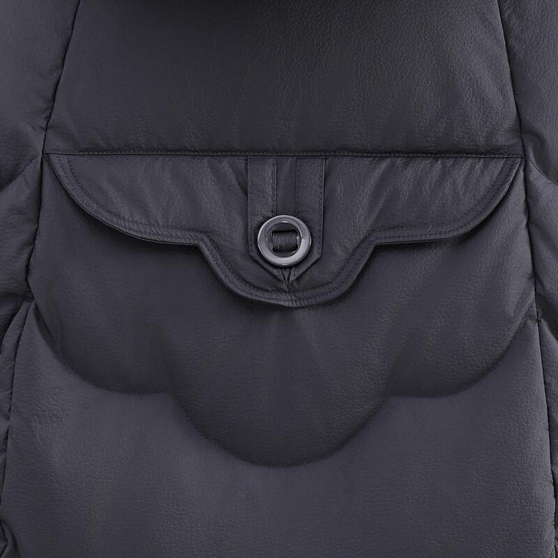 Xuezhongfei Women's Embroidered Hooded Winter Down Jacket