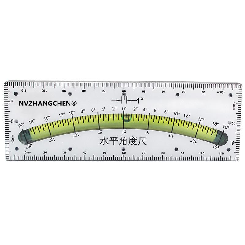 High Precision Horizontal Angle Ruler Square Horizontal Bubble Level Spirit Level Ruler for Diy Home Improvement Measuring Tool