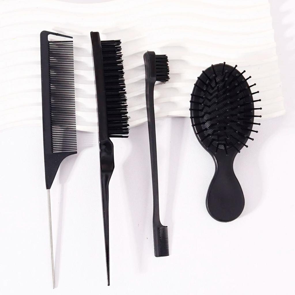 4pcs Styling Comb Set, Suitable for Combing Hair, Suitable for Home Hairdressing, Special for Real Hair Wigs