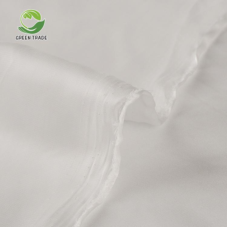 

Матовый атласный шифон для головных платков, халатов, галстуков, маек, платьев и пижам белый