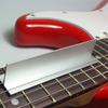 Lima de Lixamento para Nivelamento de Guitarra em Formato T de Alumínio 4" Ferramenta de Luthier para Luthiers Guitarristas DIY Viga Chanfrada para Pontas de Traste