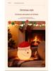 Santa Claus Silicone Night Light - Christmas Decorative Tap Light for Living Room Ambiance