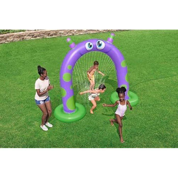 Fontaine à eau - BESTWAY - Jumbo Friendly Monster™ - Gonflable - 234 x 84 x 201 cm - Décor amusant