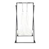 Yoga-Ständerrahmen, Maximale Belastung 200 kg Schwingständer, Dreieckige Struktur Aerial Rig, Aerial Silk Ständer mit EVA-Schaumstoff & 6m Yoga-Hängematte, 4-stufig Horizontal