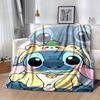 1pc Cute Stitch Printing Blanket - Soft, All-Season Throw for Living Room, Bedroom,Personalized Gift with Adorable Cartoon Design