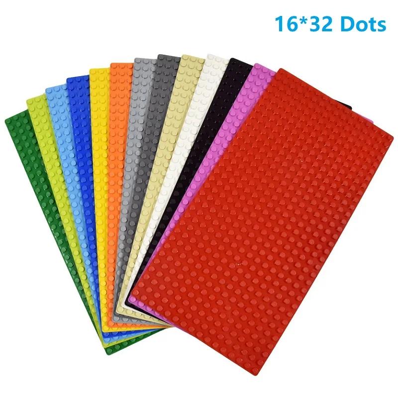 3 ADET Klasik Taban Plakaları Blokları 32x32 32x16 Nokta ABS Plastik Yapı Taban Plakaları Tuğlalar Montaj Şehir Yolu MOC Friends Şehir Oyuncakları