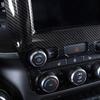 Center Console Navigation Panel Trim Decor Cover for Dodge Ram 1500 2018+ Carbon