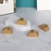 10 Peças Suporte Multifuncional para Cartão de Visita de Negócios Suporte de Número de Mesa de Madeira Suporte Semi Circular para Recados Notas Fotos para Casamento