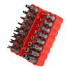 33Pcs Security Screw Hex Bit Set Chrome Vanadium Steel 14in Shaft for Vehicle Computer