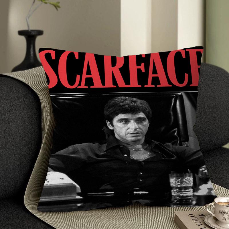 Scarface Stitch Lucky Dragon Pillow Cover Sofa Cushion Cover Home Room Decoration Children Gift