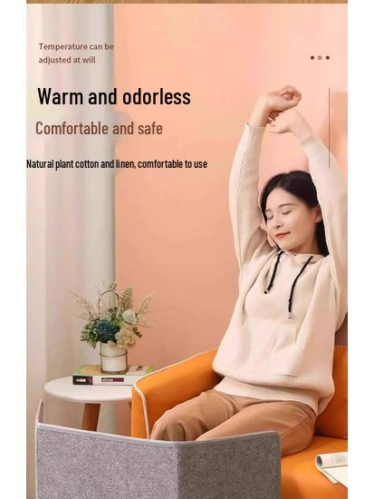 Electric Under-Desk Foot and Leg Warmer Heating Pad Blanket 2880