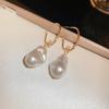 Imitation Pearl Earrings For Women Heart Round Stud Earrings Elegant Love Ear Stud Party Wedding Jewelry Valantine Day Gifts K0