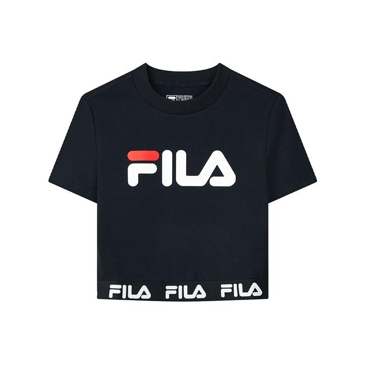 New FILA Crop Tops Women's Legend Blue F11W138105FNV