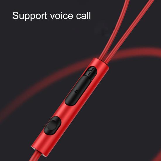 In-ear Wired Control Stereo Type-C Earphone Earbuds Sport Headset with Mic for Mobile Phone