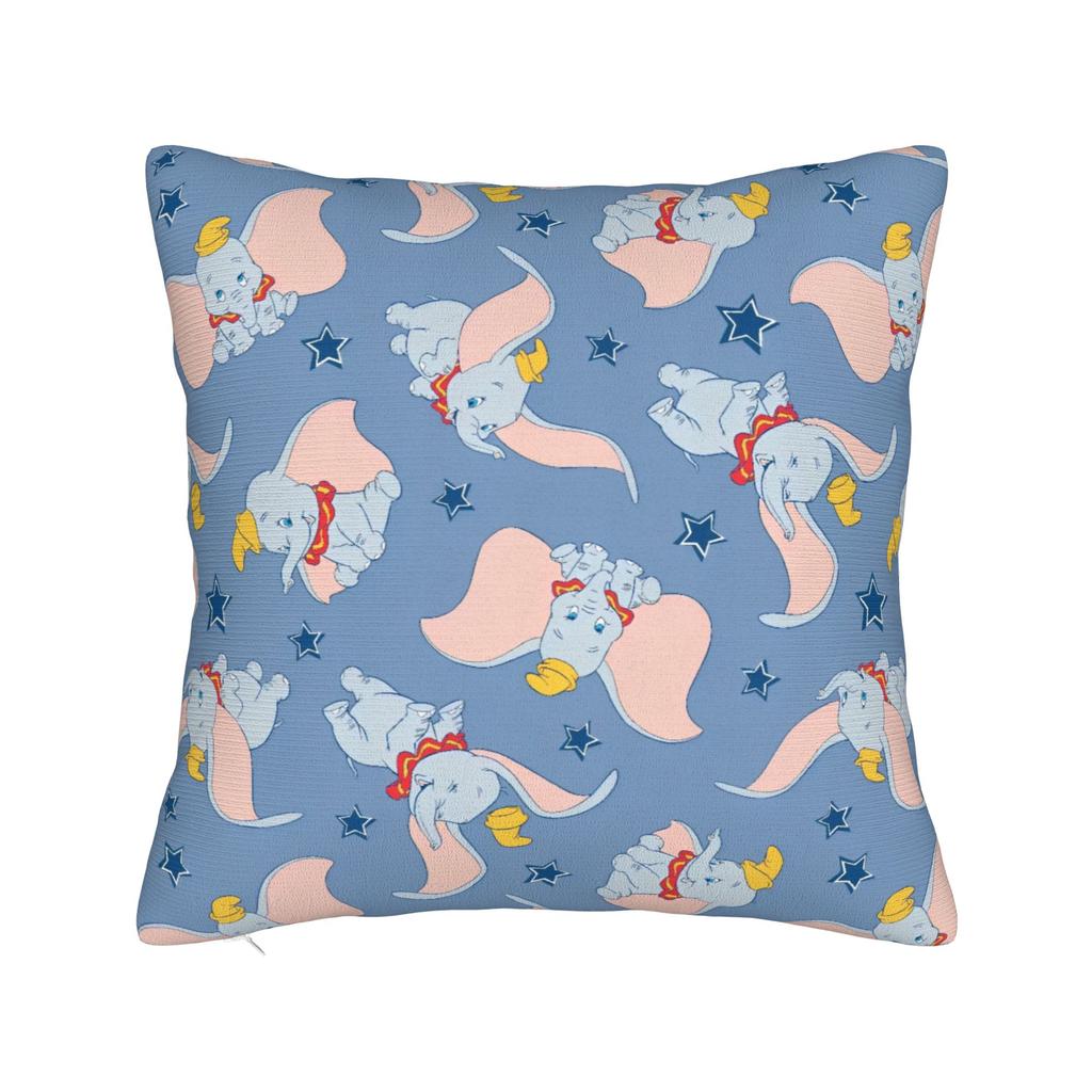 Dumbo Cartoon Throw Pillow Cover Polyester Throw Pillow Disney , Fashion Cushion Covers