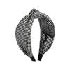 Ethnic Style Fabric Knotted Headband Wide Edge Non-slip Hairband Fashion Women's Hair Accessories