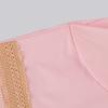 Women's New Fashion Cuff Tie Color V-neck Collar Lace Dress