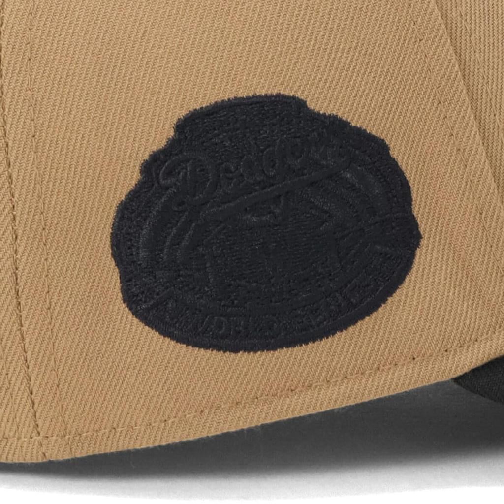 New Era 9FORTY Cloth Strap Cap 14948202 NER36C6265 LA Khaki New Era Cap Side Patch MLB ONSPOTZ Special Order SIDE PATCH 2Tone MLB Los Angeles Dodgers