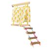 Parrot Tent Ladder 4 Seasons Universal Decorative Bird Hanging Hammock with Ladder for Parrot Syrian Hamster