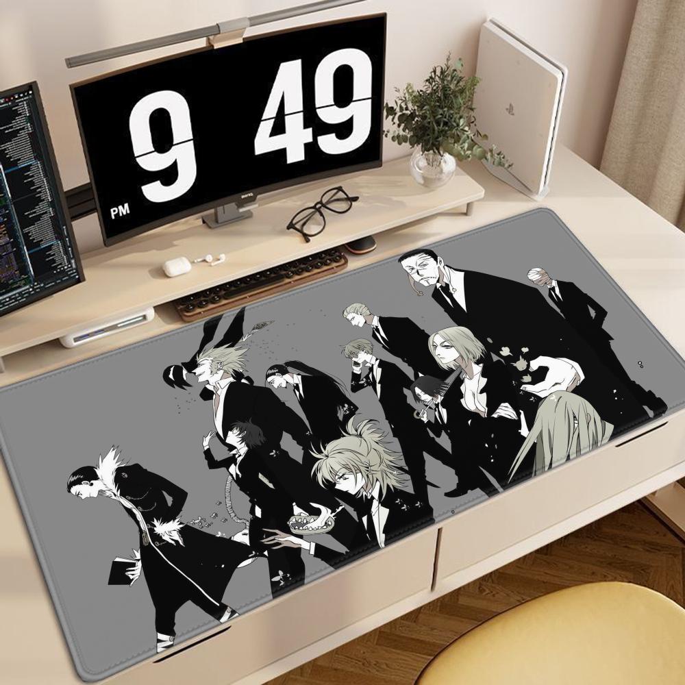 Großes Mauspade Hunter x hunter Mauspade XXL Gaming Zubehör Büro Gamer Tastatur Schreibtischmatte Rutschfest Laptop Anime Mauspade