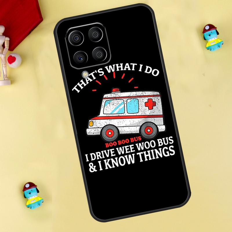 Ambulance EMS EMT Paramedic Case For Samsung Galaxy M31 M21 M35 M12 M13 M14 M15 M06 M16 M36 M56 M53 M32 M52 M55 M34 M54