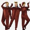 Halloween Cartoon Animal Onesie Man-eating Bear Brown Bear Animal Costume Cosplay Costume