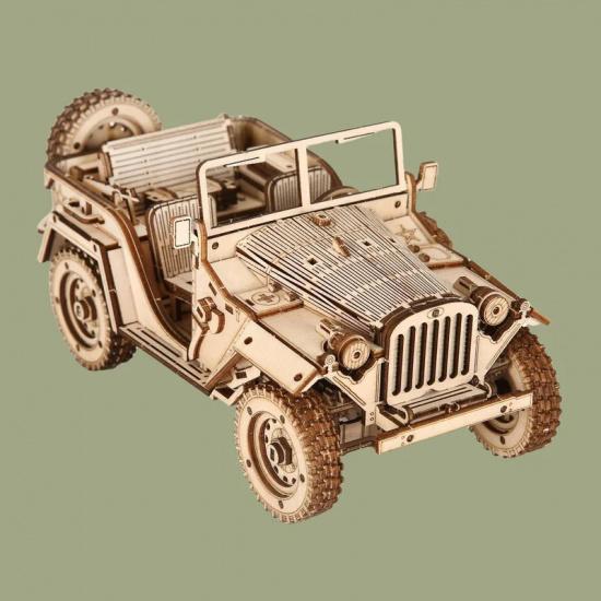 3D Puzzle Diy Wooden Toy Car Assembly Model For Adult Birthday Halloween Christmas Gifts