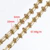 1M Stainless Steel Chunky Knot Chains DIY Hip Hop Chokers Men Necklaces Bracelets Findings Jewelry Making Accessories Supplies