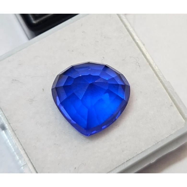 Blue Sapphire Natural 9-10 Ct Pear Cut Beautiful Certified Loose Gemstone