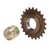 Bike Freewheel Adapter Set Professional 30.5mm Freewheel Adapter 22T Single Speed Freewheel Kit for