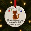 Sea Glass Art Animal Ornament Pet Memorial Christmas Tree Hanging Decor Keepsake Gift for Cats Dogs Lovers Holiday Home Decor