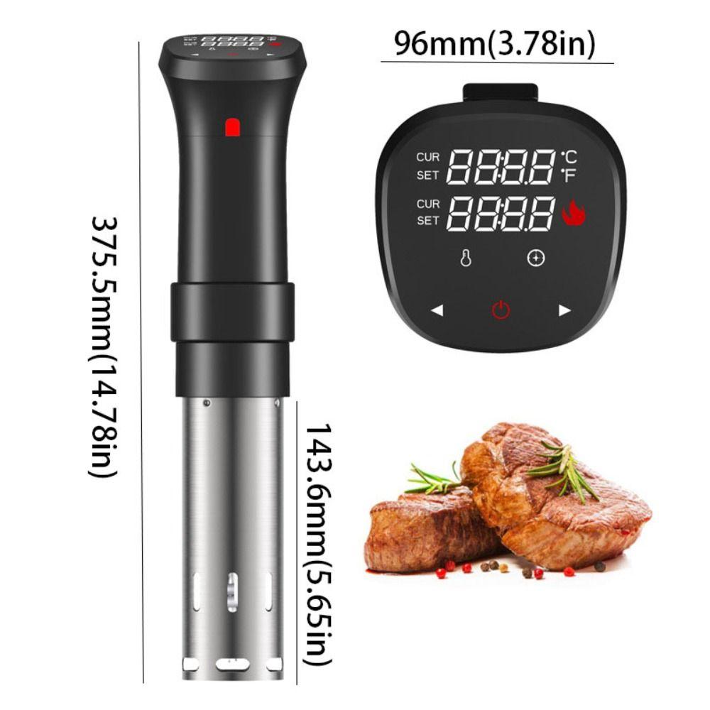 LCD Digital Display Sous Vide Cooker Low Temperature Immersion Circulator  Vacuum Cooking