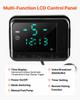 Controller Riscaldatore d'Aria Diesel, Interruttore Termostato Controller Universale Riscaldatore d'Aria Diesel DC5V, Controller Riscaldatori di Parcheggio con Display LCD e Telecomando