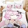 Anime Nyatasha Nyanners Bedding Set For Bedroom Soft Modern Bedspreads Comefortable Kids Duvet Cover Quilt Cover And Pillowcase