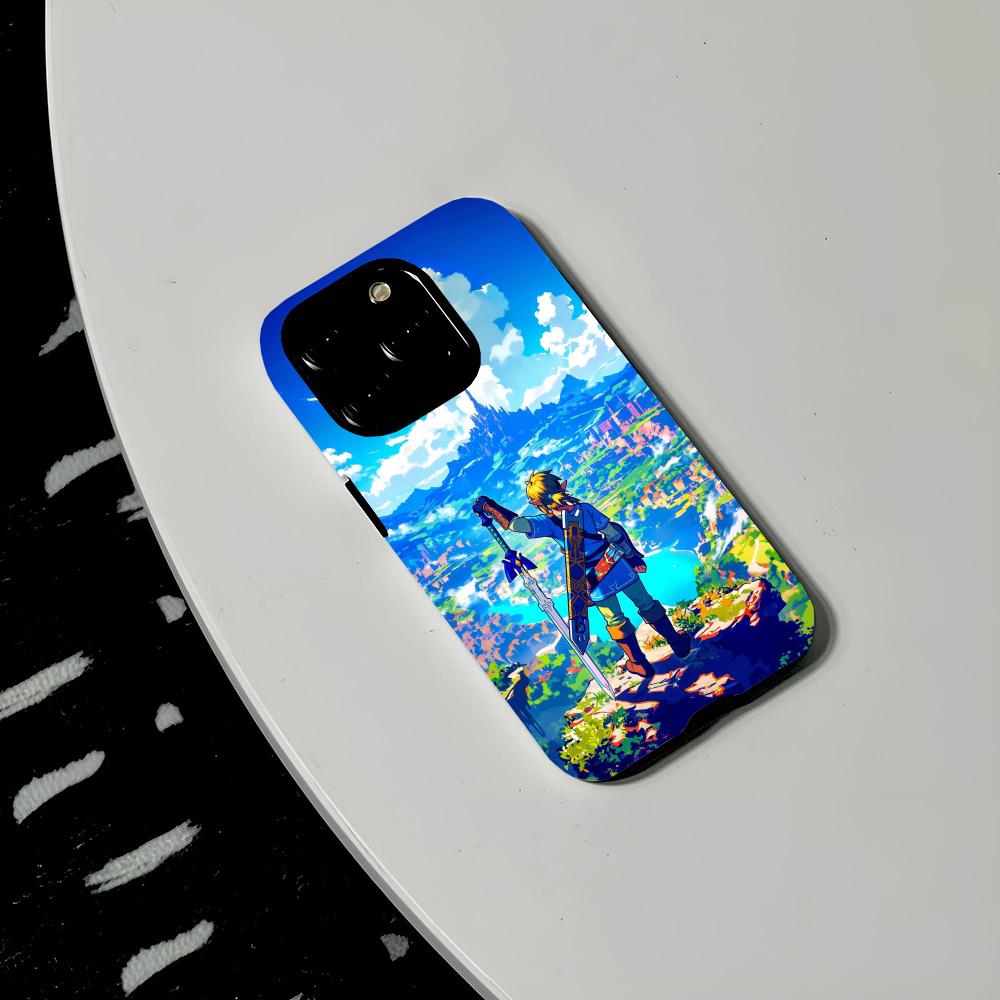 The Legend Of Zeldas Phone Case Hard PC For IPhone 16Promax 17 16 15 14 13 12 11 Pro Max Plus Glossy HD Cover