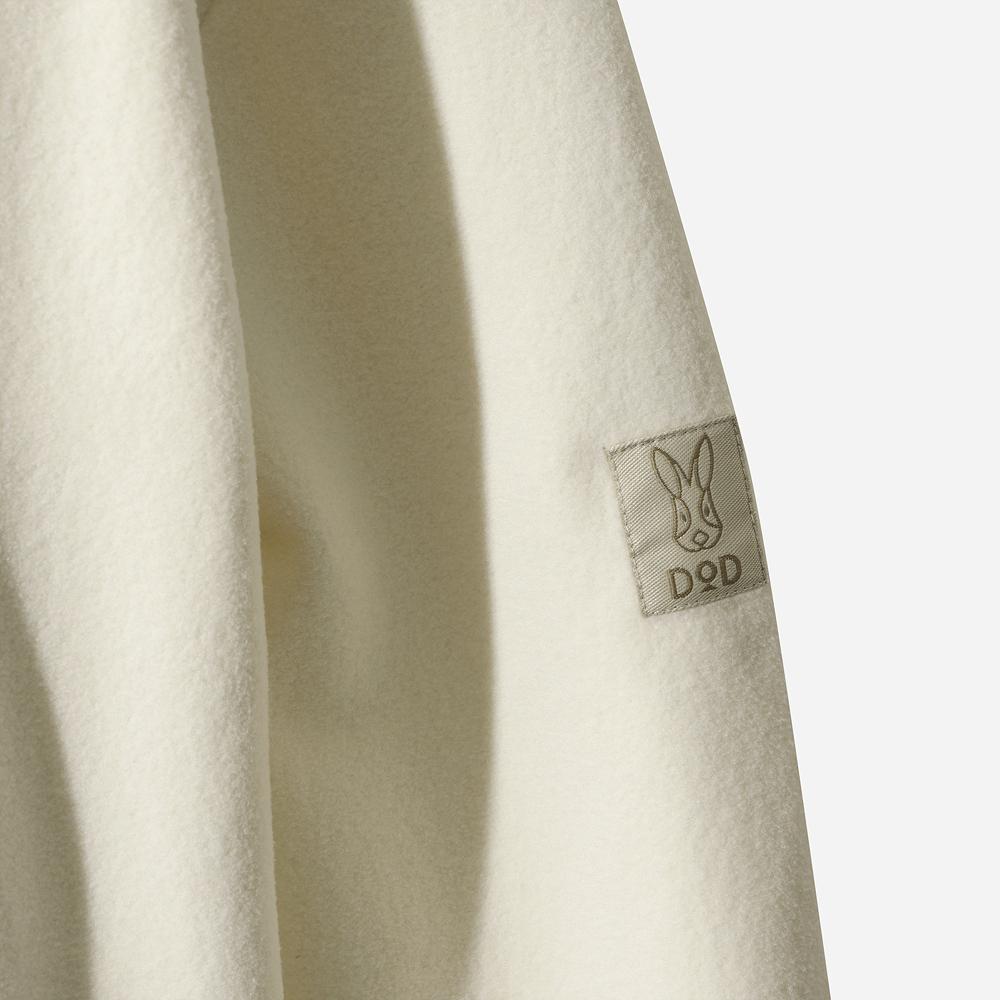 Dod Heatrest Fleece Basic Anorak (Ivory)
