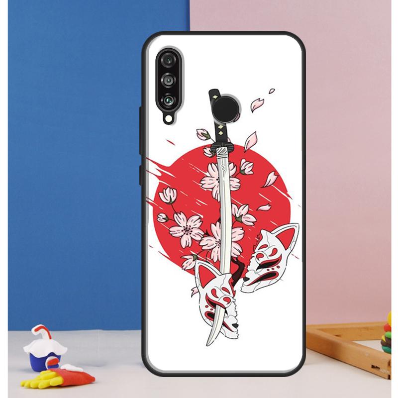 Japan Samurai Ninja Ronin For Huawei Nova Y90 Y70 Y60 Y72 Y61 Y91 12s 12i 11i 7i 8i 9 10 SE P60 Pro P30 P40 Lite Case